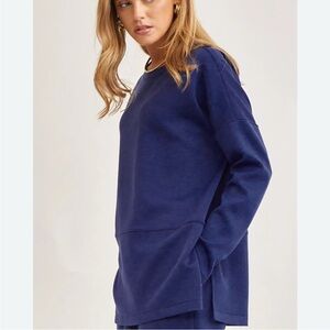 Dear Scarlett Navy Blue Sweatshirt
